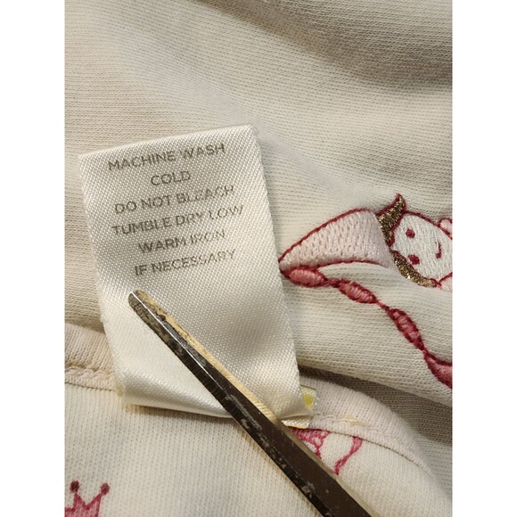 Vintage Gymboree 2004 PRINCESS Baby Blanket 100% Cotton  *Read flaws - Picture 10 of 15